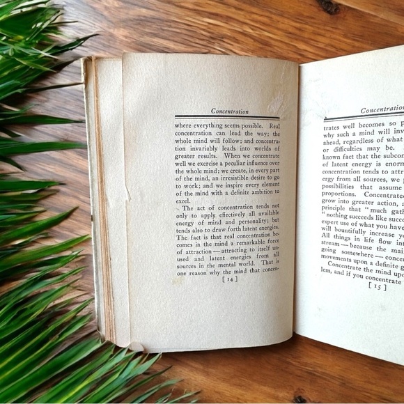 VINTAGE 1909 Concentration by Christian D. Larson – Thomas Y. Crowell Co. - Picture 7 of 11